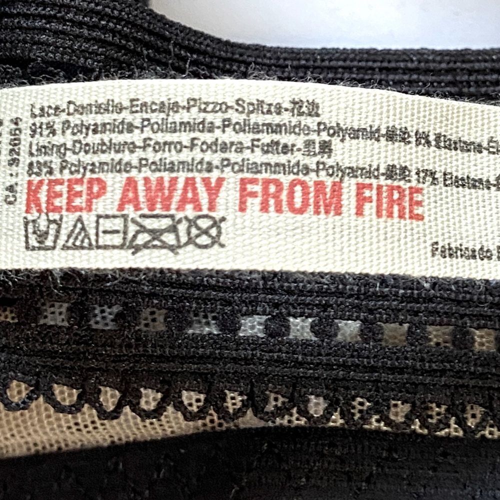 Free People Intimately Alia Black Lace Bralette Sz S NWT - Picture 11 of 15